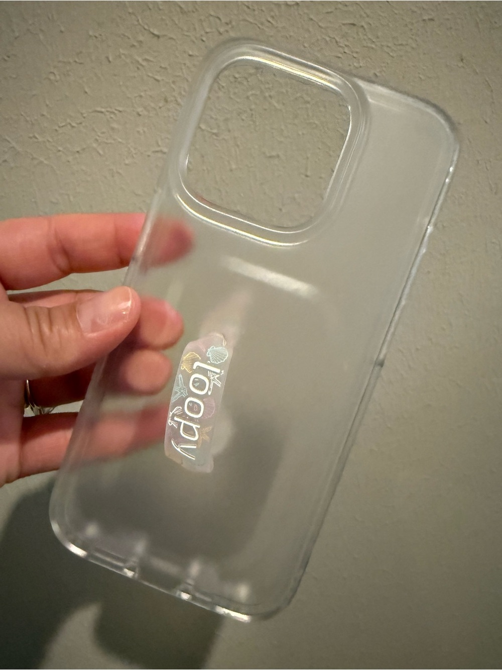 Loopy Clear Matte case (Righty) for iPhone 16 pro